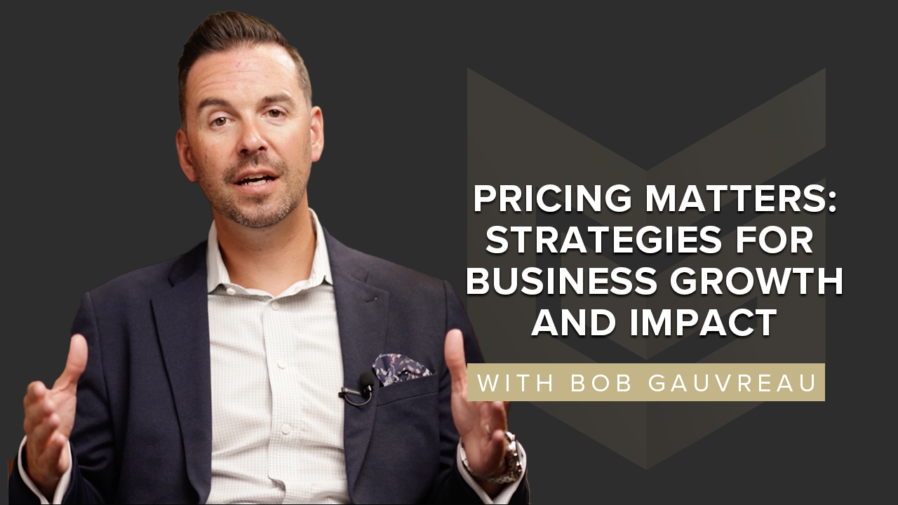 Pricing Matters Strategies For Small Business Growth And Impact